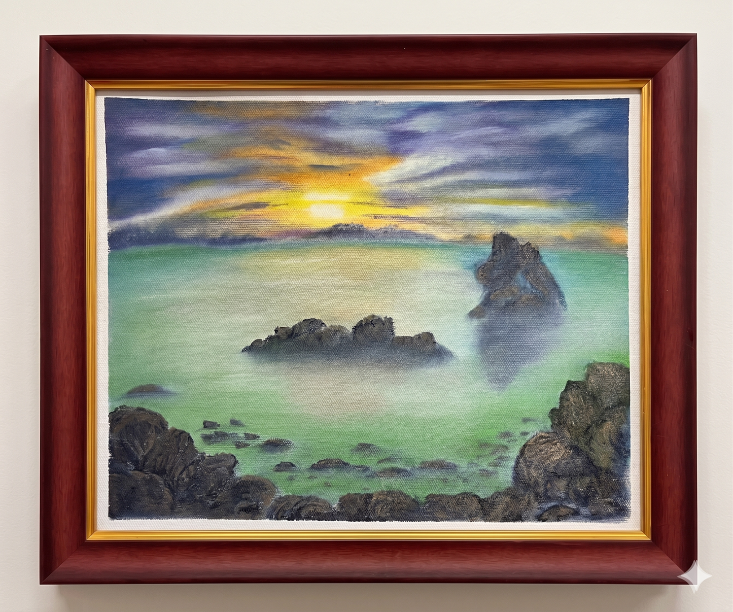 Original Paintings | Echoes of the Horizon,Oil on Canvas, 10x12 in (Un-Framed)