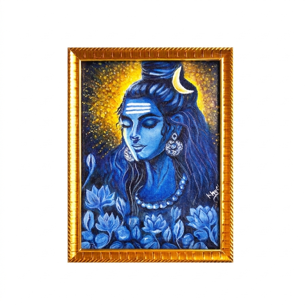 Eternal Peace | Acrylic on canvas 8*10 inch (framed)